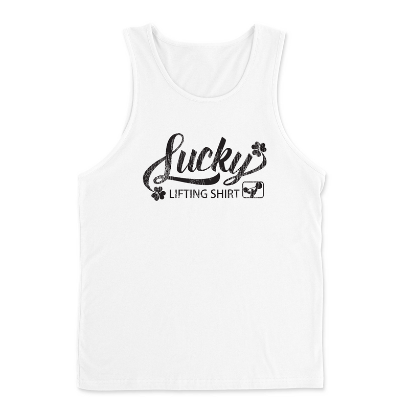 Mens 2X-Large WHITE Tank Top