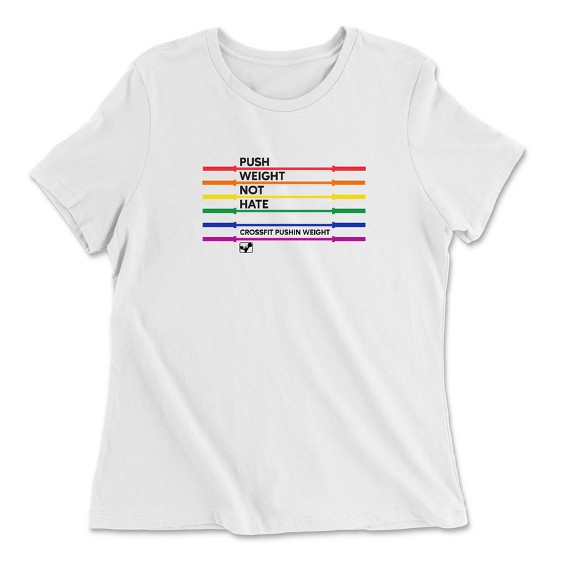 Womens 2X-Large WHITE Relaxed Jersey T-Shirt