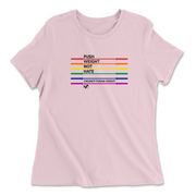 Womens 2X-Large PINK Relaxed Jersey T-Shirt