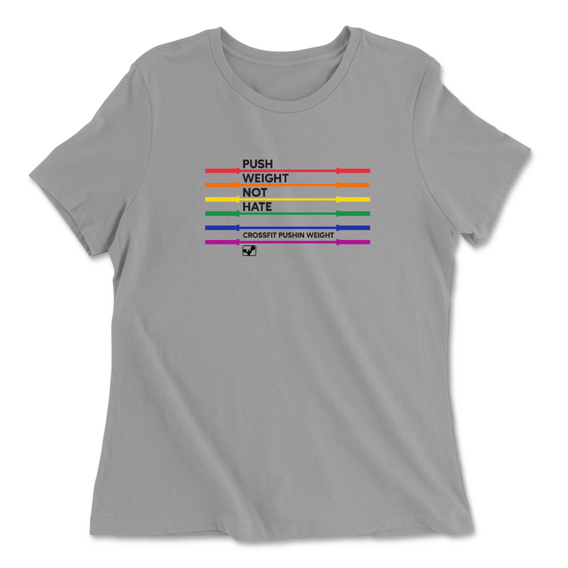 Womens 2X-Large SOLID_ATHETIC_GREY Relaxed Jersey T-Shirt