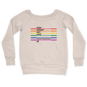Womens 2X-Large BONE CrewNeck