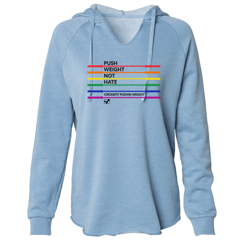 Womens 2X-Large MISTY_BLUE Hoodie