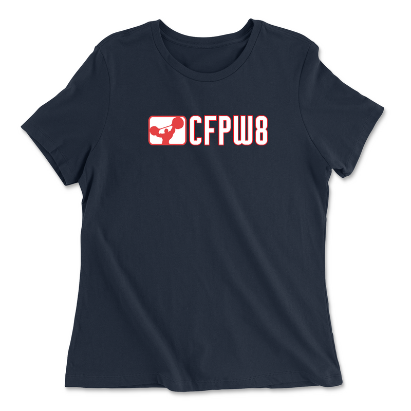 Womens 2X-Large NAVY Relaxed Jersey T-Shirt