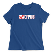 Womens 2X-Large TRUE_ROYAL Relaxed Jersey T-Shirt
