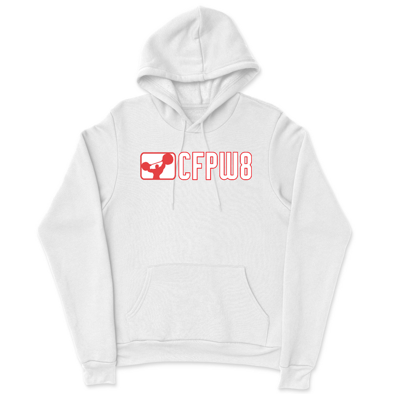 Mens 2X-Large WHITE Hoodie