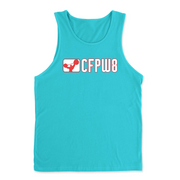 Mens 2X-Large TAHITI_BLUE Tank Top