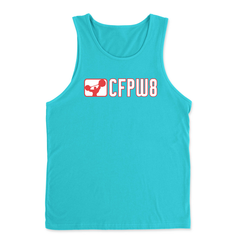 Mens 2X-Large TAHITI_BLUE Tank Top