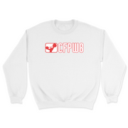 Mens 2X-Large WHITE Midweight Sweatshirt