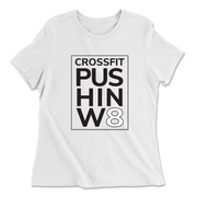 Womens 2X-Large WHITE Relaxed Jersey T-Shirt