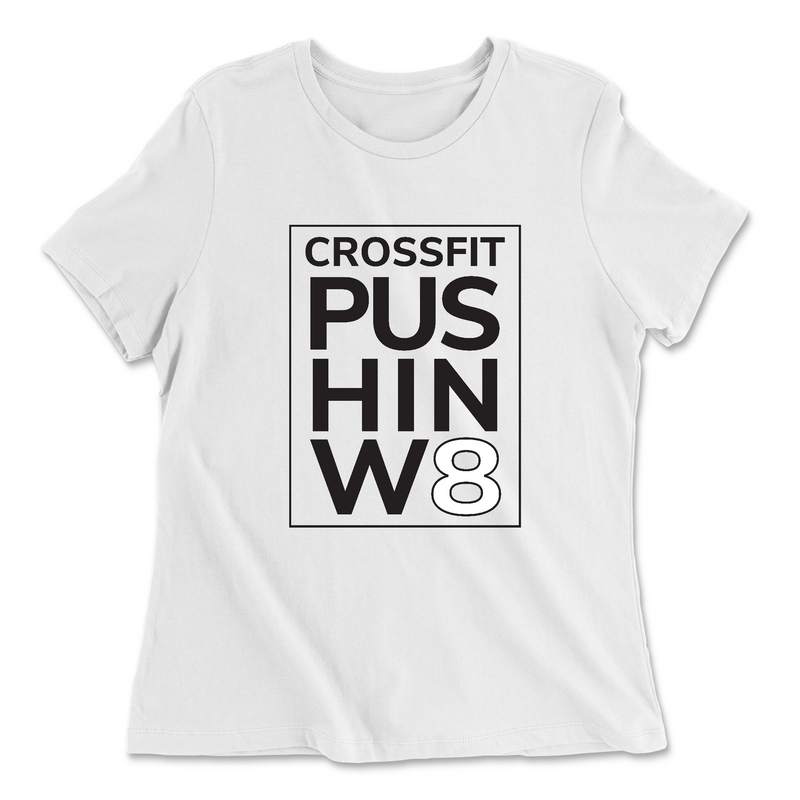 Womens 2X-Large WHITE Relaxed Jersey T-Shirt