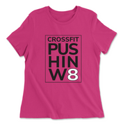 Womens 2X-Large BERRY Relaxed Jersey T-Shirt