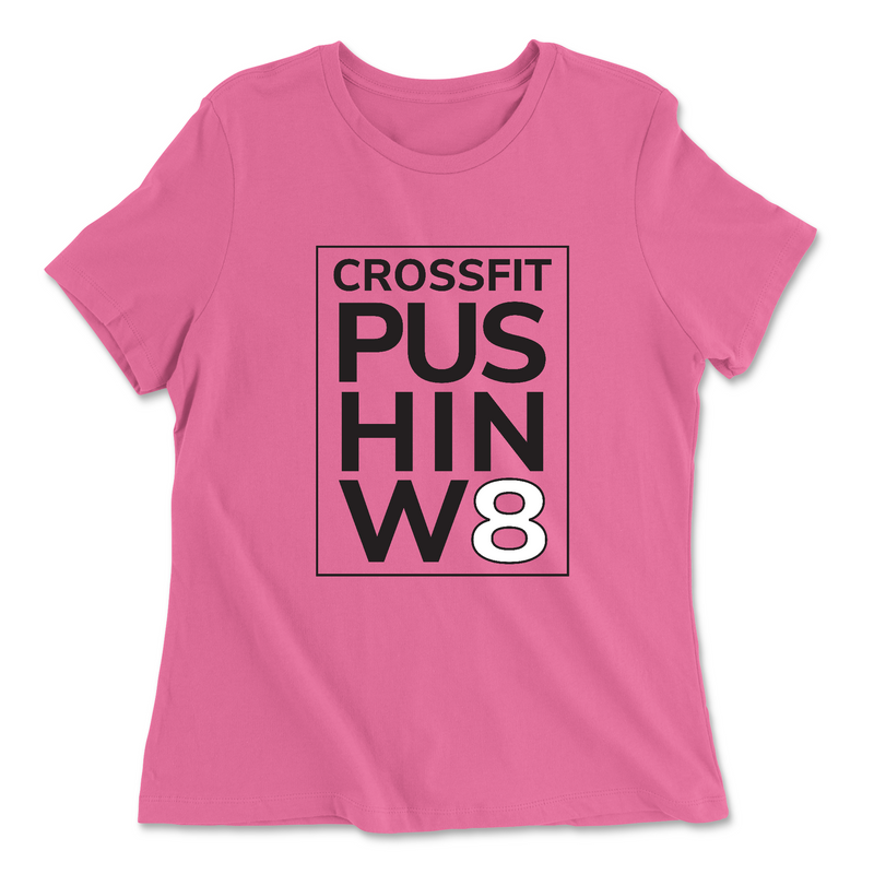Womens 2X-Large CHARITY_PINK Relaxed Jersey T-Shirt