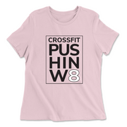 Womens 2X-Large PINK Relaxed Jersey T-Shirt