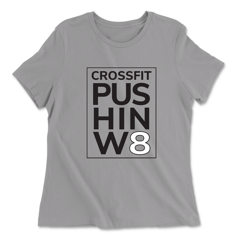 Womens 2X-Large SOLID_ATHETIC_GREY Relaxed Jersey T-Shirt