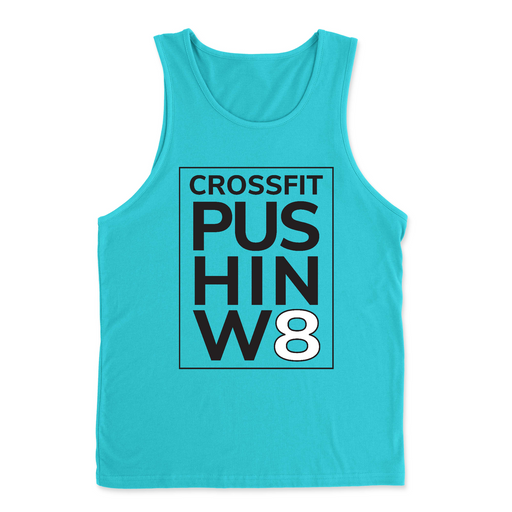 Mens 2X-Large TAHITI_BLUE Tank Top