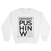 Mens 2X-Large WHITE Midweight Sweatshirt