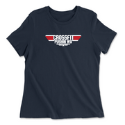 Womens 2X-Large NAVY Relaxed Jersey T-Shirt