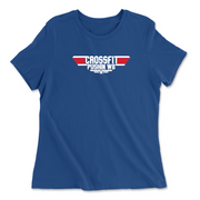Womens 2X-Large TRUE_ROYAL Relaxed Jersey T-Shirt