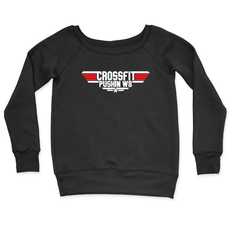 Womens 2X-Large BLACK CrewNeck