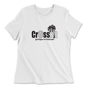 Womens 2X-Large WHITE Relaxed Jersey T-Shirt