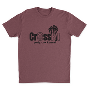 Mens 2X-Large HEATHER_MAROON T-Shirt