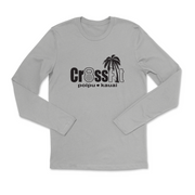 Mens 2X-Large HEATHER_GRAY Long Sleeve