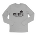 Mens 2X-Large HEATHER_GRAY Long Sleeve