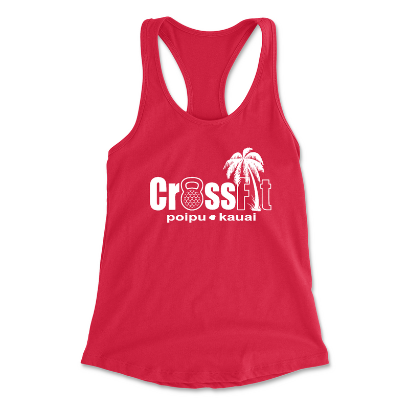 Womens 2X-Large RED Tank Top
