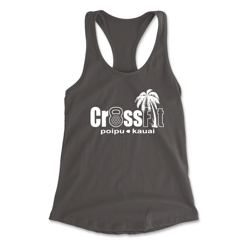 Womens 2X-Large DARK_GRAY Tank Top