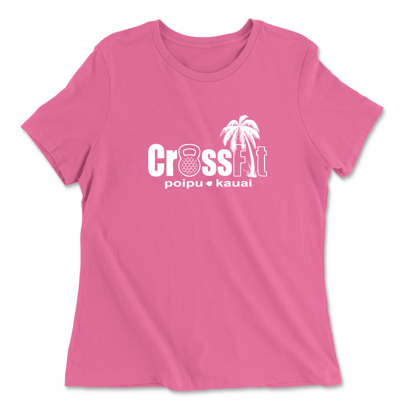 Womens 2X-Large CHARITY_PINK Relaxed Jersey T-Shirt