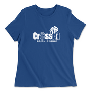 Womens 2X-Large TRUE_ROYAL Relaxed Jersey T-Shirt