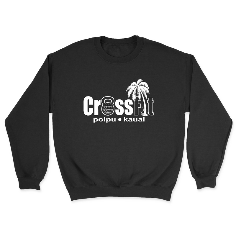 Mens 2X-Large BLACK Midweight Sweatshirt