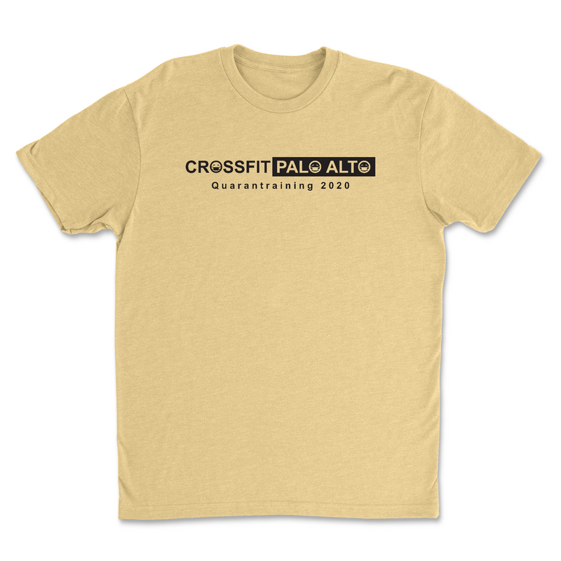 CrossFit Palo Alto Quarantraining Mens - T-Shirt