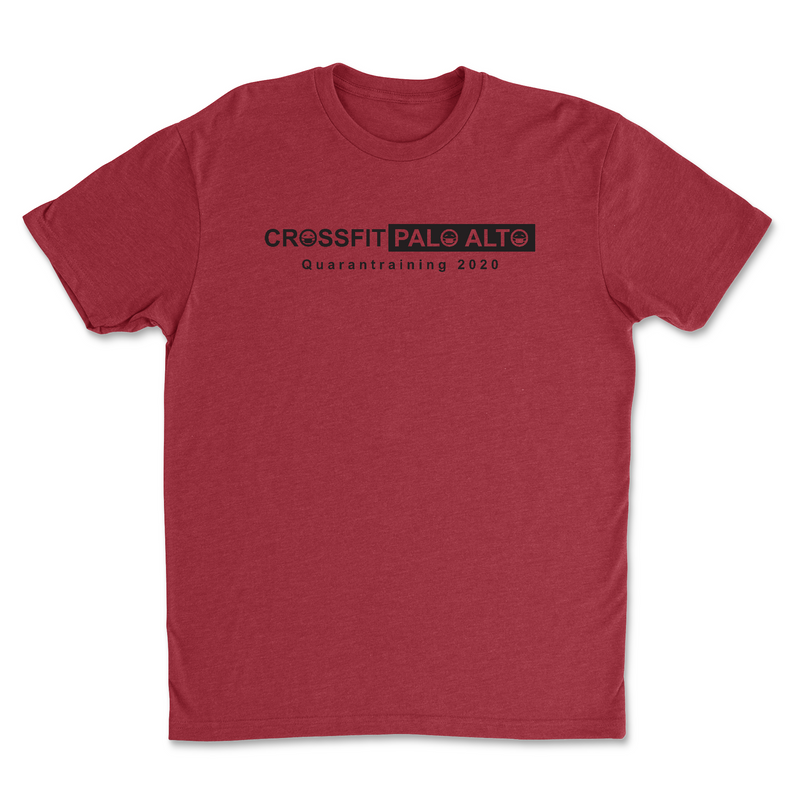 CrossFit Palo Alto Quarantraining Mens - T-Shirt