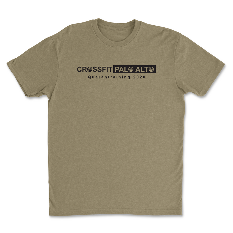 CrossFit Palo Alto Quarantraining Mens - T-Shirt