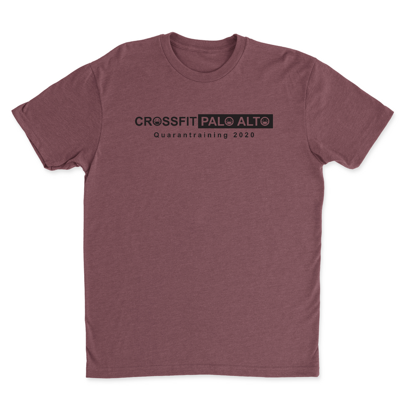 CrossFit Palo Alto Quarantraining Mens - T-Shirt