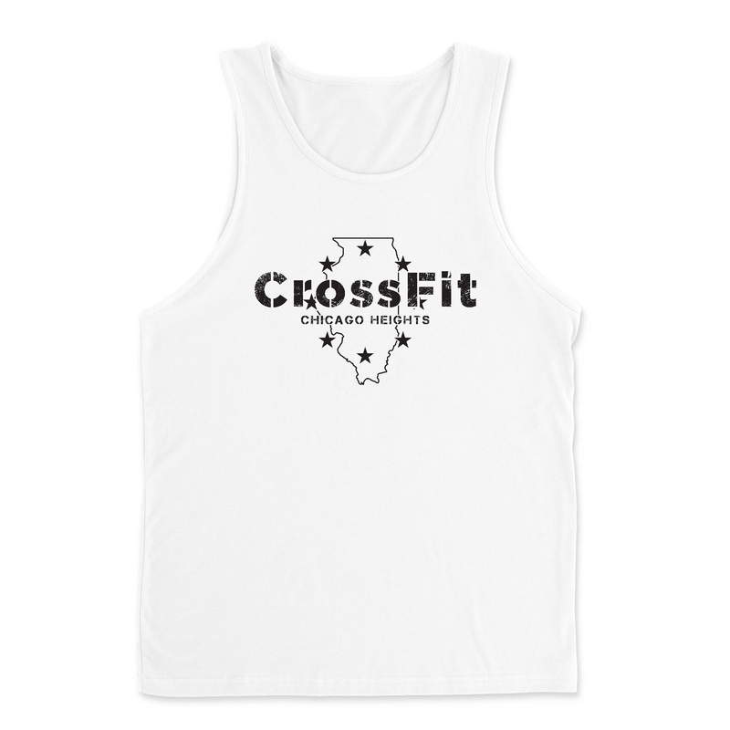 Mens 2X-Large WHITE Tank Top