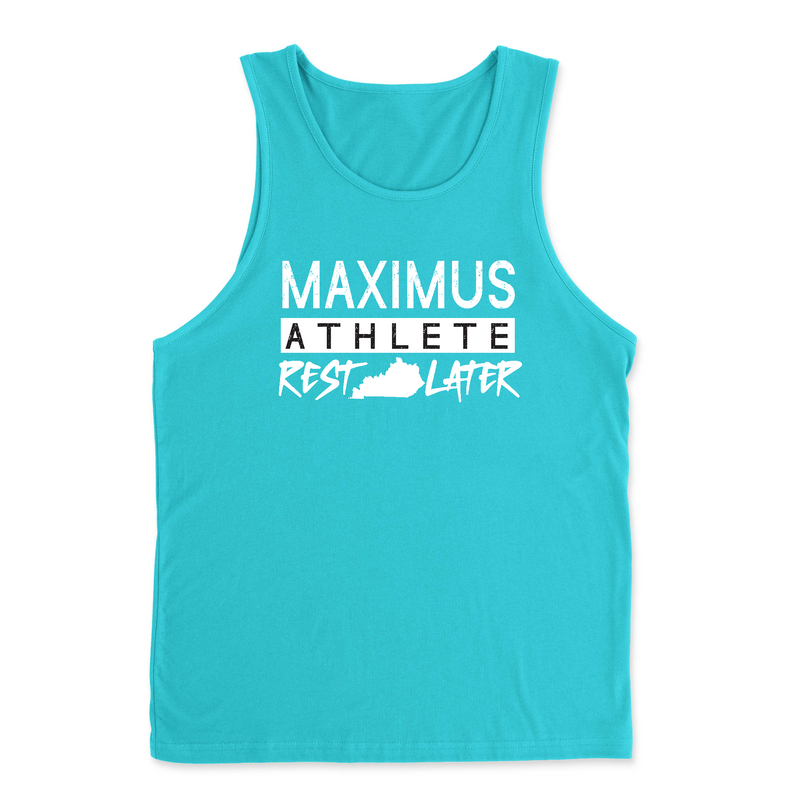 Mens 2X-Large TAHITI_BLUE Tank Top