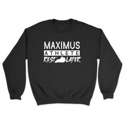 Mens 2X-Large BLACK Midweight Sweatshirt