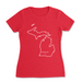 Womens 2X-Large RED T-Shirt