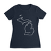 Womens 2X-Large Midnight_Navy T-Shirt