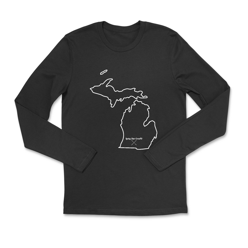 Mens 2X-Large BLACK Long Sleeve