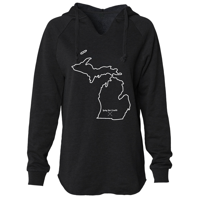 Womens 2X-Large BLACK Hoodie