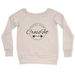 Womens 2X-Large BONE CrewNeck