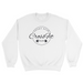 Mens 2X-Large WHITE Midweight Sweatshirt