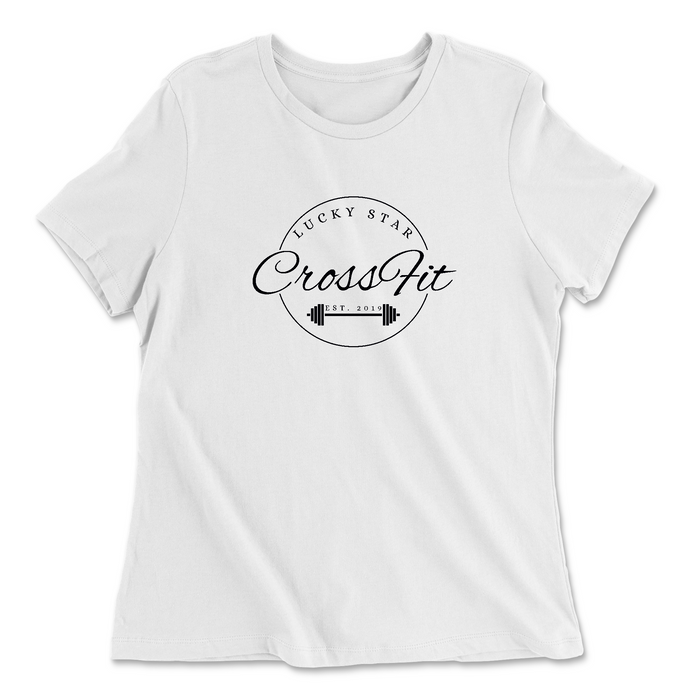 Womens 2X-Large WHITE Relaxed Jersey T-Shirt