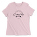 Womens 2X-Large PINK Relaxed Jersey T-Shirt