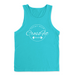 Mens 2X-Large TAHITI_BLUE Tank Top