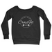 Womens 2X-Large BLACK CrewNeck