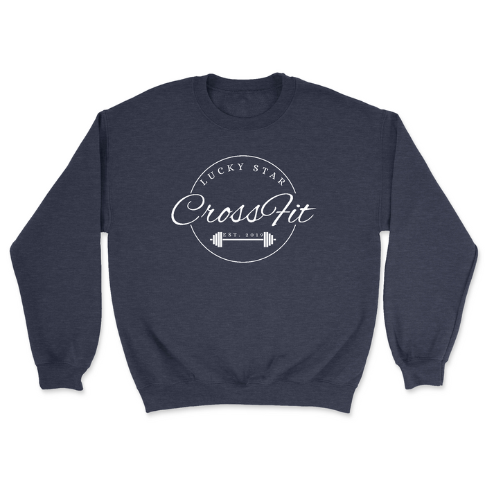 Mens 2X-Large CLASSIC_NAVY_HEATHER Midweight Sweatshirt